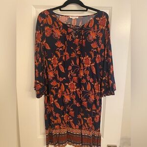 Floral Print Women's Dress